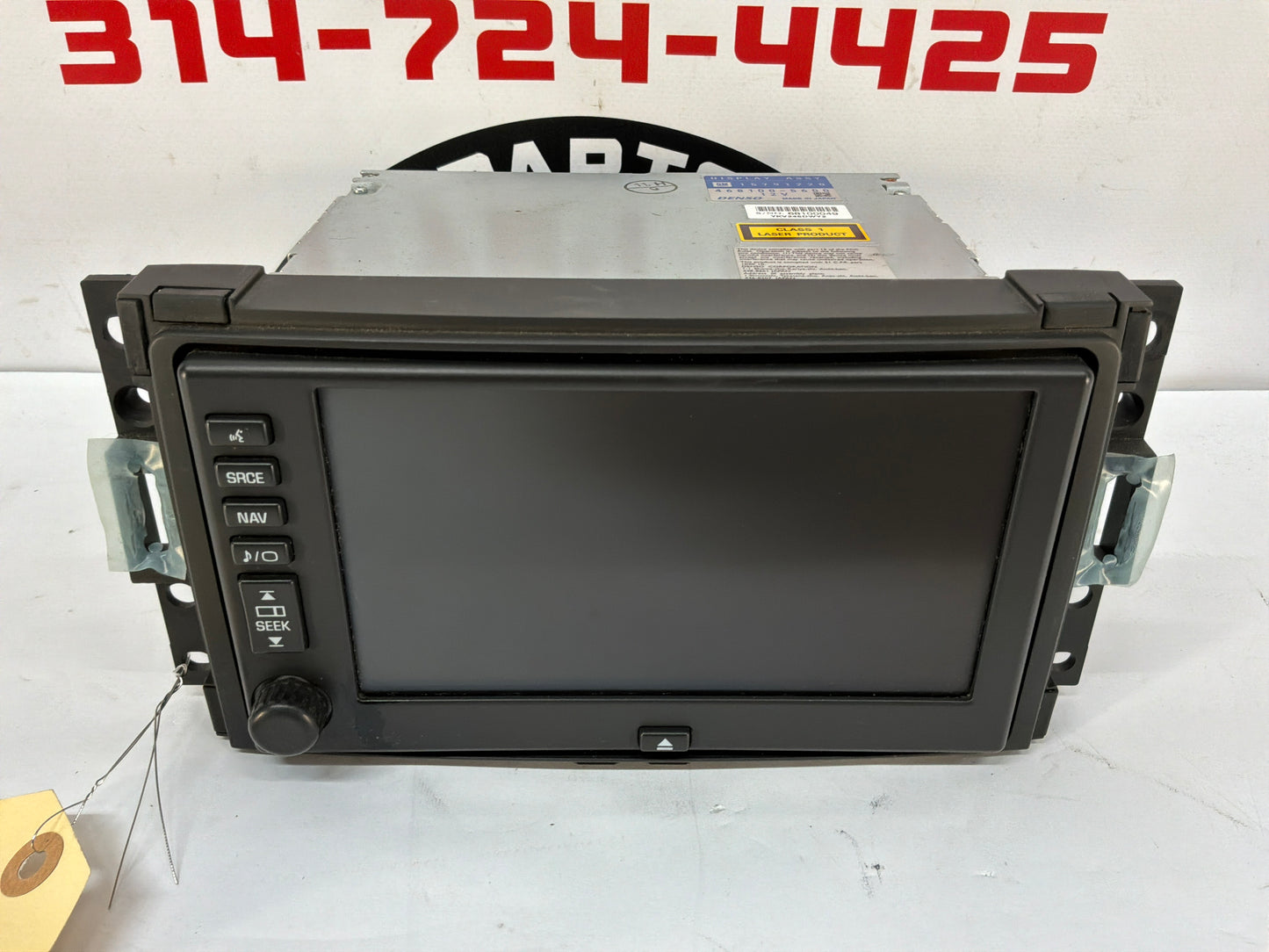 2007 Chevy C6 Corvette Convertible Radio Stereo Navigation Display Screen Receiver OEM