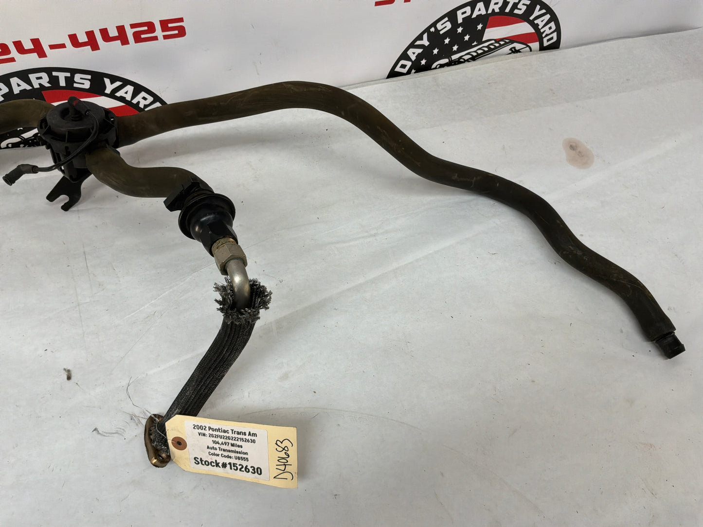 2002 Pontiac Firebird Trans Am WS6 Air Pump Lines Hoses Tubes Assembly OEM