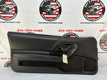 2002 Chevy Camaro Z28 LH Driver Front Interior Door Panel Ebony OEM