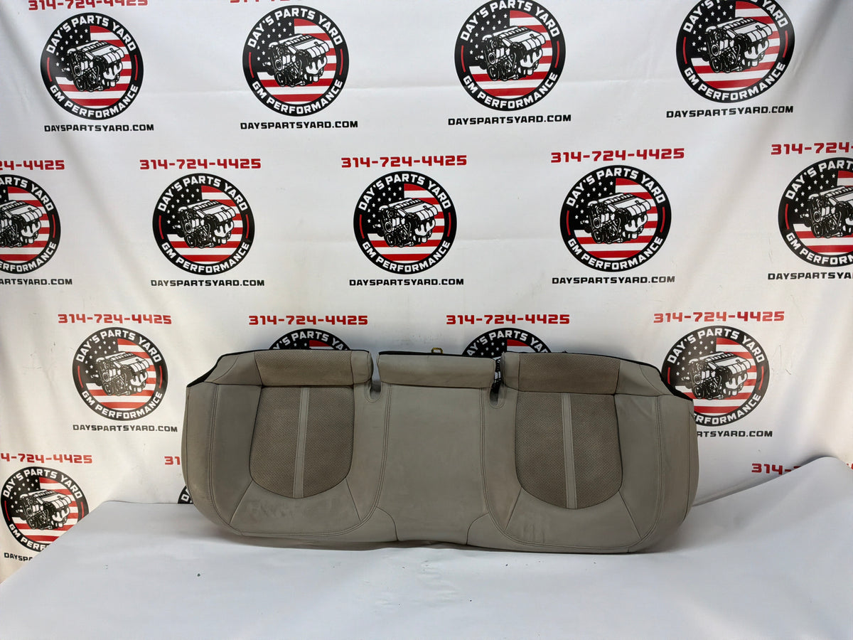 2009 Cadillac CTS-V Seats Fronts and Rears Leather and Suede OEM Titanium