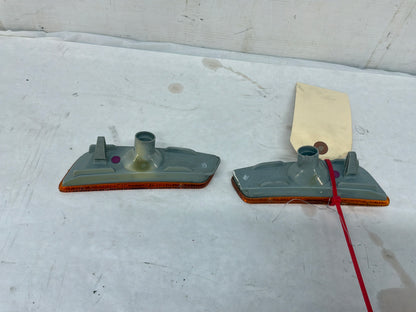 2016 Chevy Caprice PPV RH & LH Front Bumper Side Marker Lights Lamps OEM