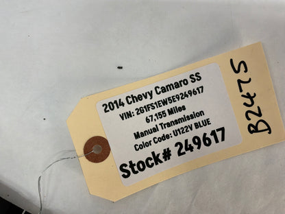 2014 Chevy Camaro SS Leather Dash Vent Trim Molding Panel Insert OEM