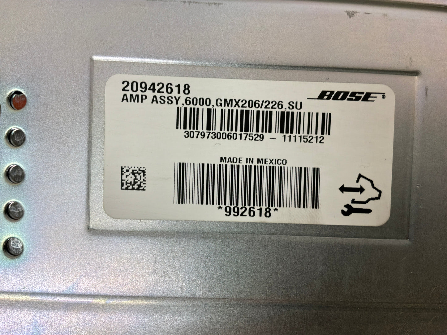2011 Cadillac CTS-V Coupe Bose Radio Stereo Amplifier OEM