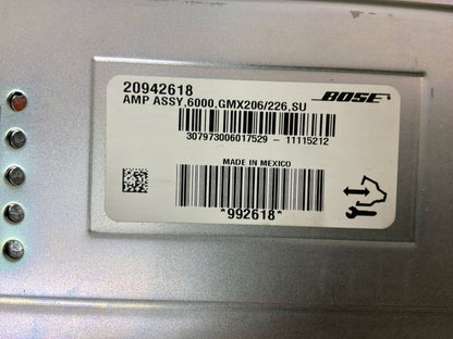 2011 Cadillac CTS-V Coupe Bose Radio Stereo Amplifier OEM