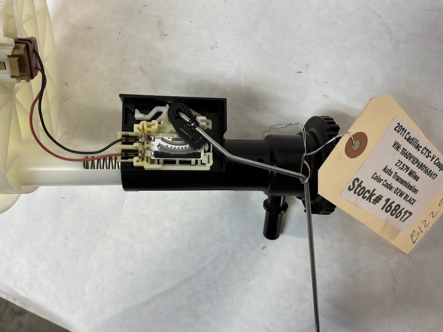 2011 Cadillac CTS-V Coupe Fuel Gas Pump Level Sending Transfer Unit OEM