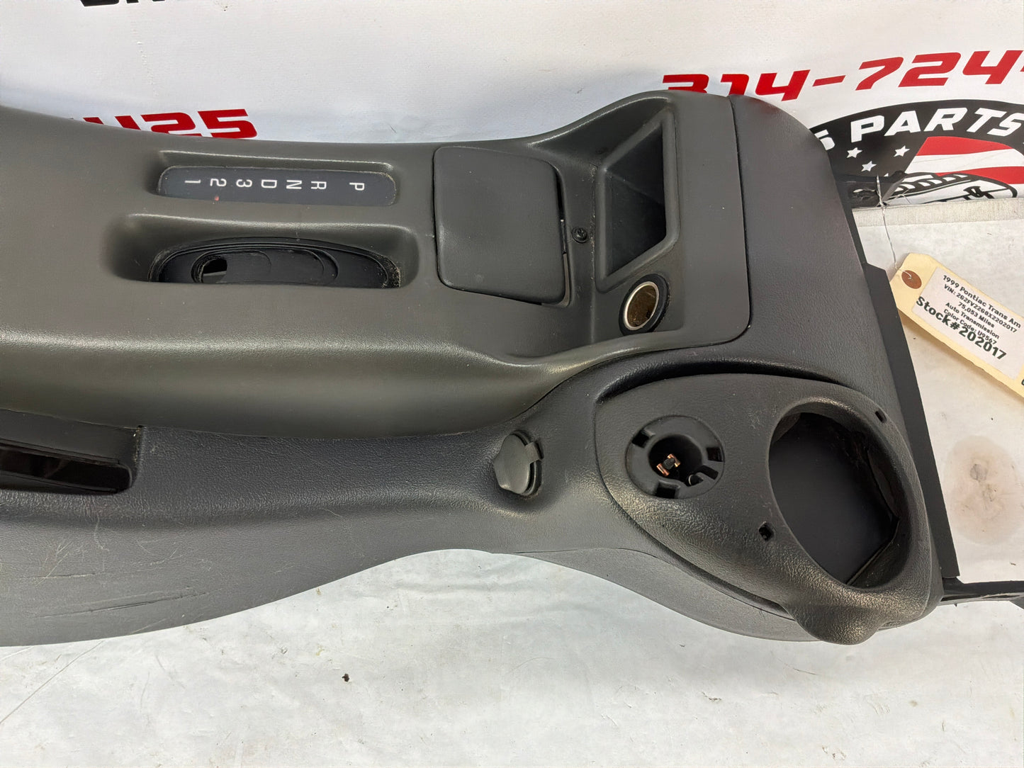 1999 Pontiac Trans Am WS6 Center Console OEM