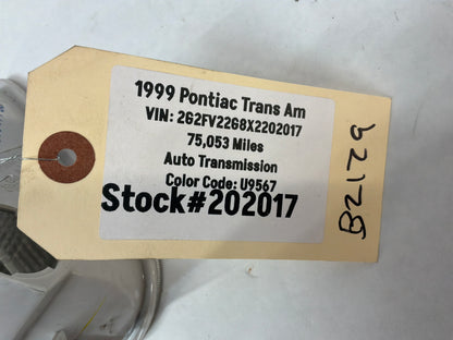 1999 Pontiac Trans Am WS6 LH Driver Parking & Turn Signal Lamp Assembly
