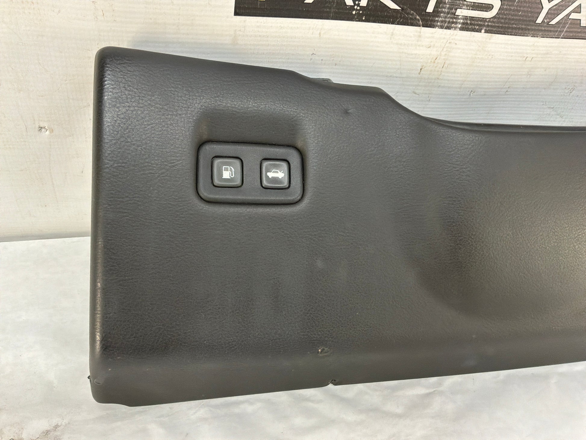 2005 Chevy C6 Corvette LH Driver Dash Knee Bolster Lower Trim Panel Switches Black OEM - Day's Parts Yard