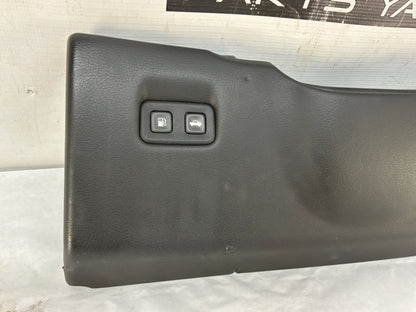2005 Chevy C6 Corvette LH Driver Dash Knee Bolster Lower Trim Panel Switches Black OEM - Day's Parts Yard