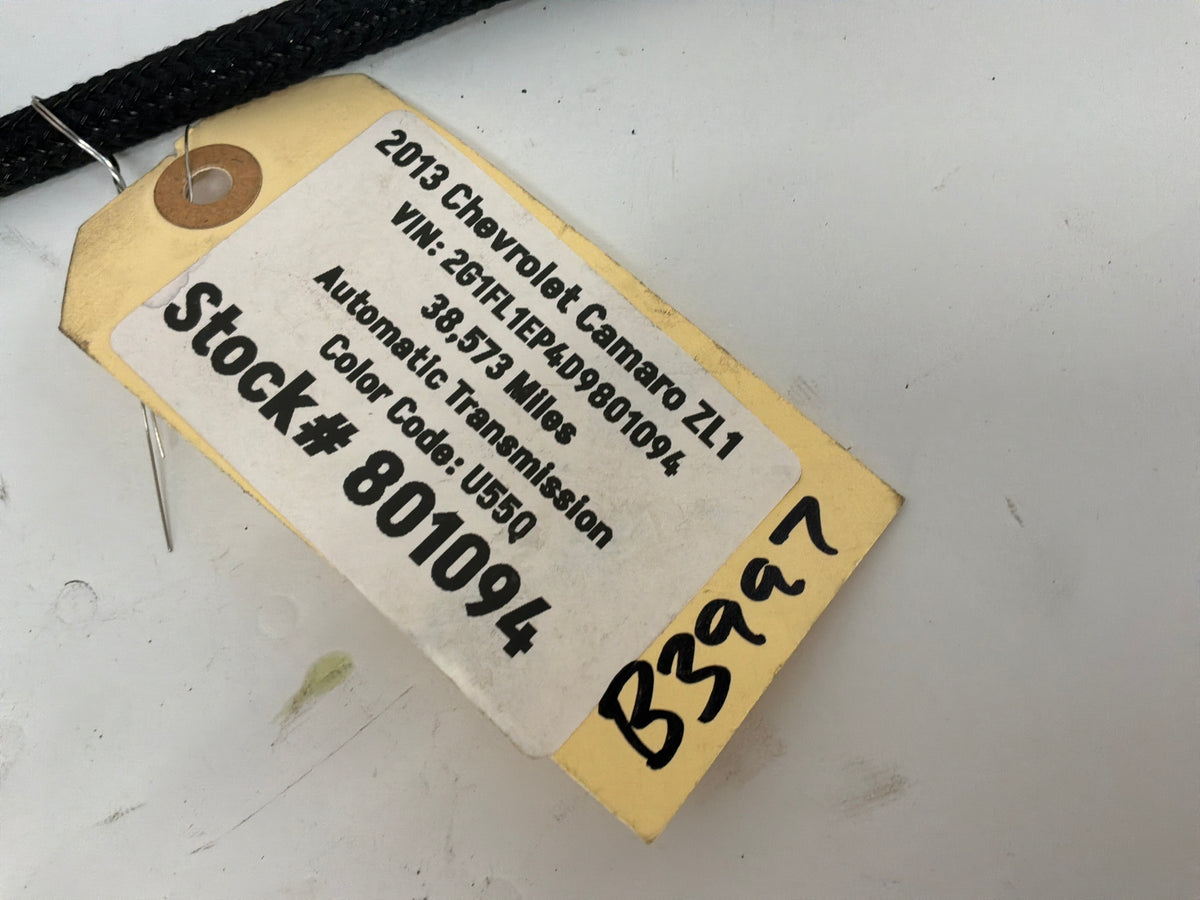 2013 Chevy Camaro ZL1 Fuel Gas Line Hose Tube Pipe OEM