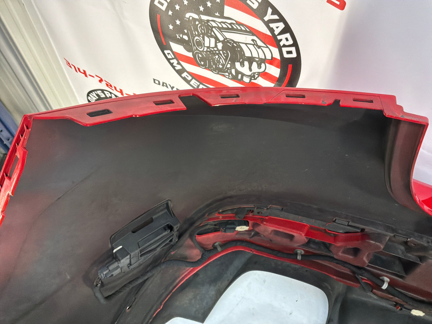 2014 Chevy SS Sedan Rear Bumper Cover Red OEM