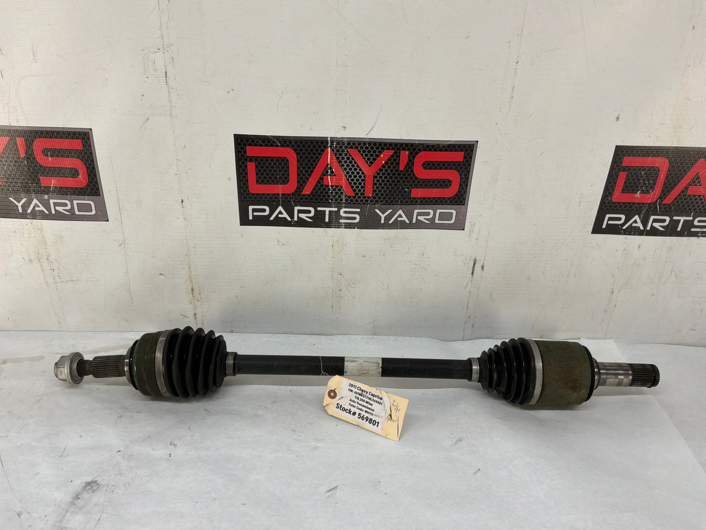 Lh axle - Day's Parts Yard