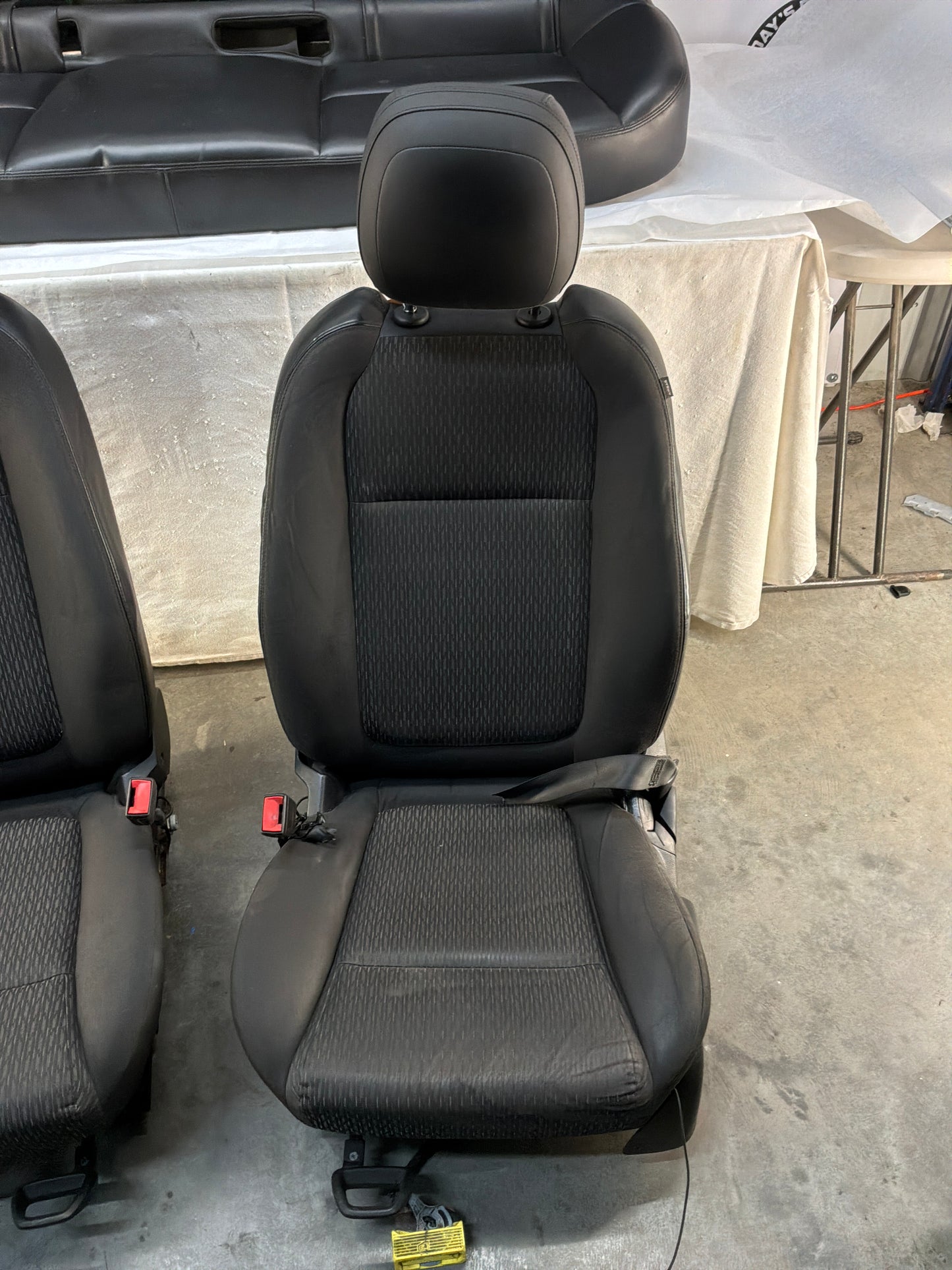 2016 Chevy Caprice PPV Seats Fronts and Rears Cloth OEM