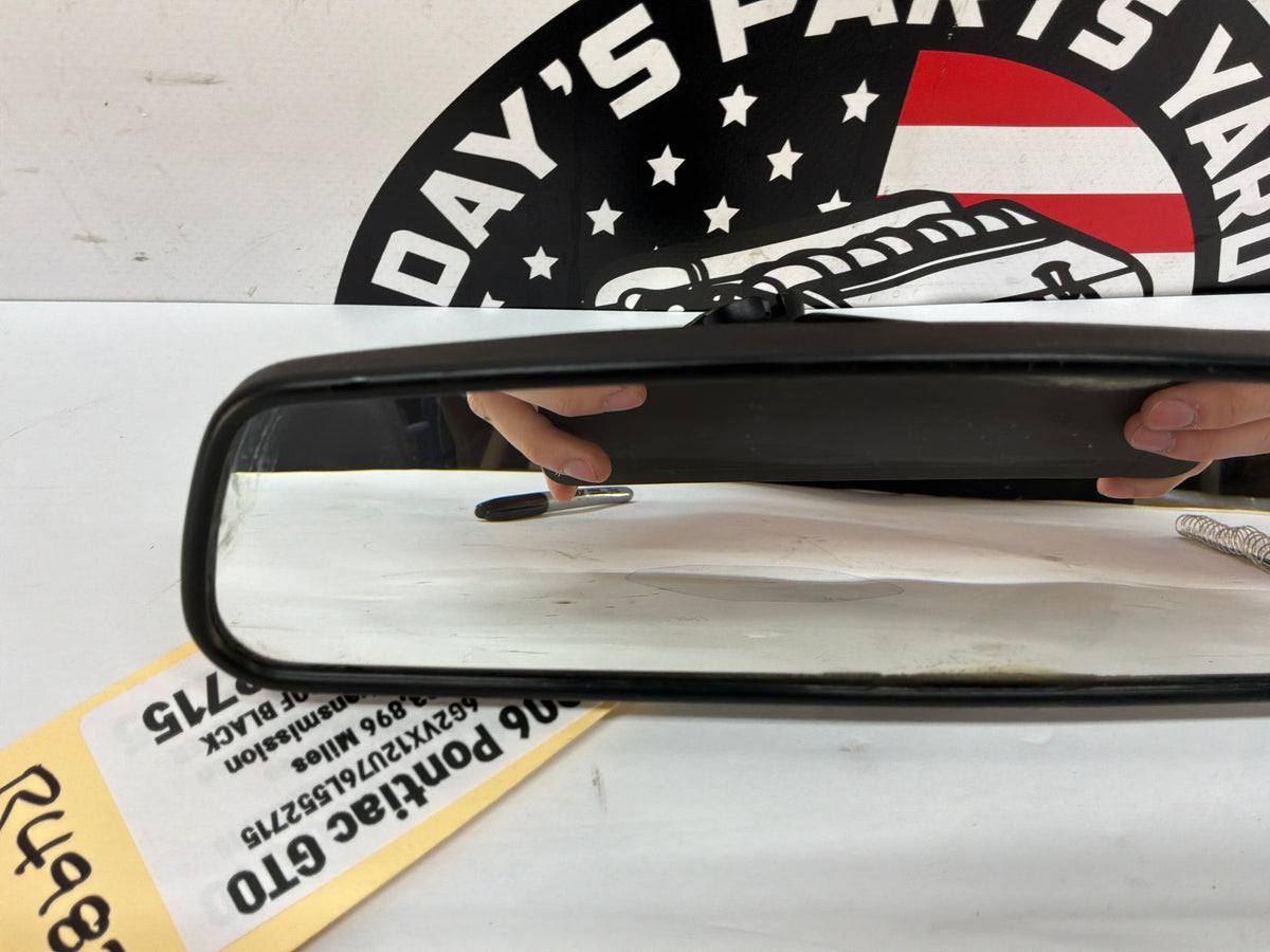 2006 Pontiac GTO Interior Rearview Rear View Mirror OEM