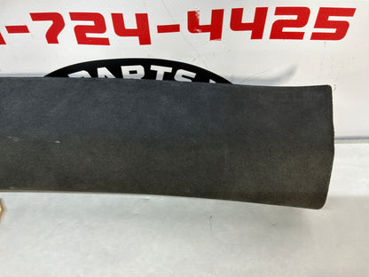 2016 Cadillac CTS-V RH & LH Interior A Pillar Trim Black Suede OEM