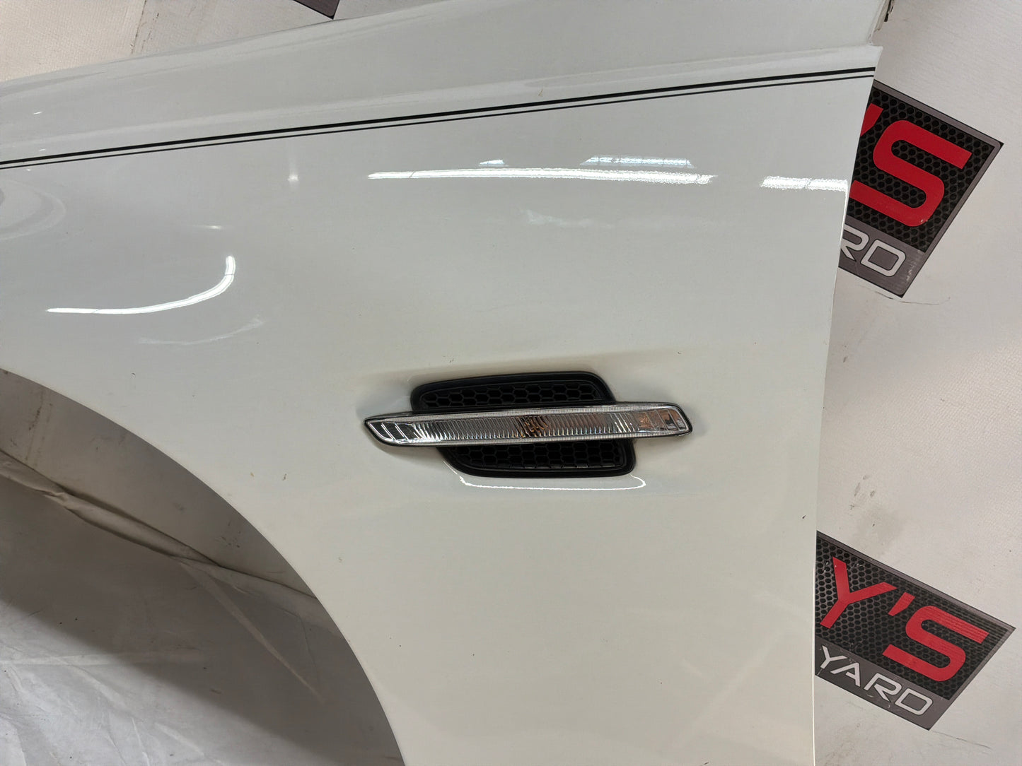 2008 Pontiac G8 GT  LH Driver Front Fender White OEM