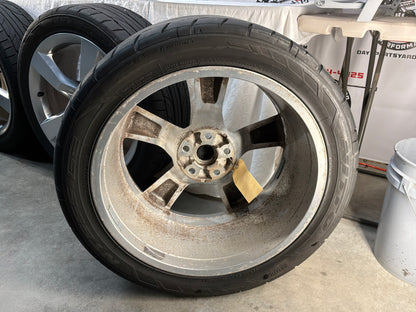 2010 Chevy Camaro SS 20x8 20x9 Factory OEM Wheels Rims with Tires