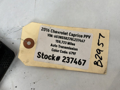 2016 Chevy Caprice PPV Rear Object Alarm Sensor Wiring Harness Assembly OEM