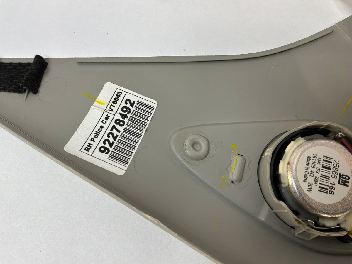 2016 Chevy SS Sedan RH & LH Interior A Pillar Windshield Trim Panel Moldings OEM