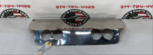 2007 Chevy C6 Corvette Convertible Stainless Steal Exhaust Filler Panel OEM