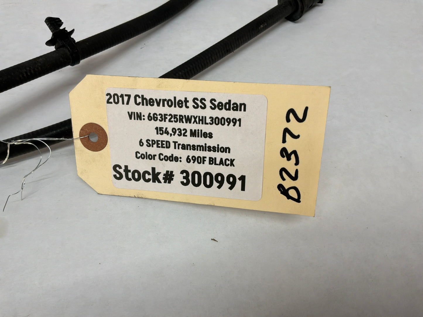 2015 Chevy SS Sedan Electric Emergency E Parking Brake OEM