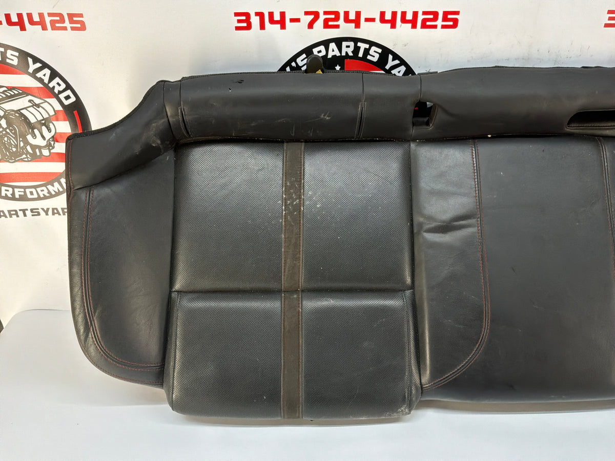 2017 Chevy SS Sedan Rear Seats Black Leather Alcantara Suede OEM