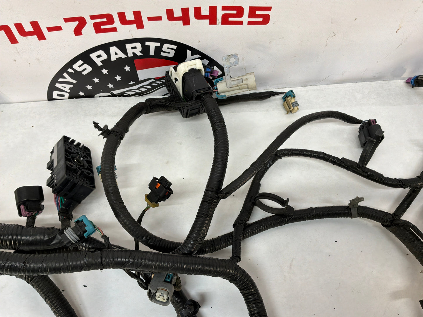 2015 Chevy Camaro SS 1LE Engine Motor Manual Transmission Wiring Wire Harness OEM