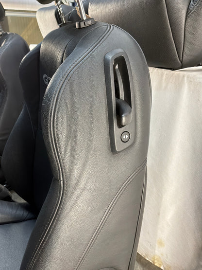 2004 Pontiac GTO Seats Fronts and Rears Black Leather OEM
