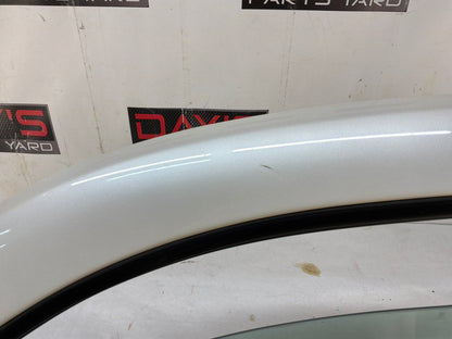2012 Chevy Avalanche LH Driver Front Exterior Door White Assembly OEM