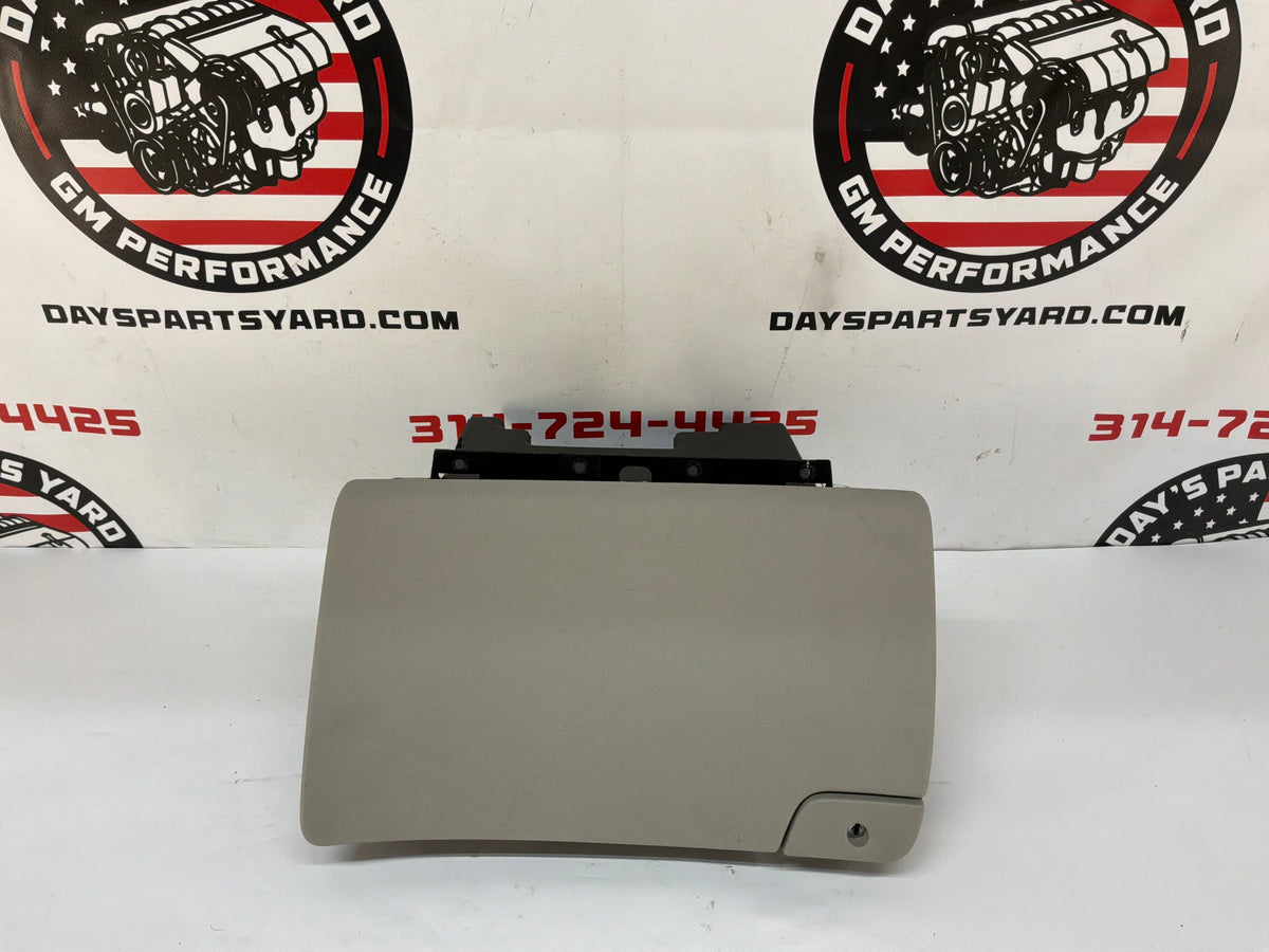 2009 Cadillac CTS-V Glove Box Compartment OEM Light Titanium