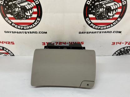 2009 Cadillac CTS-V Glove Box Compartment OEM Light Titanium