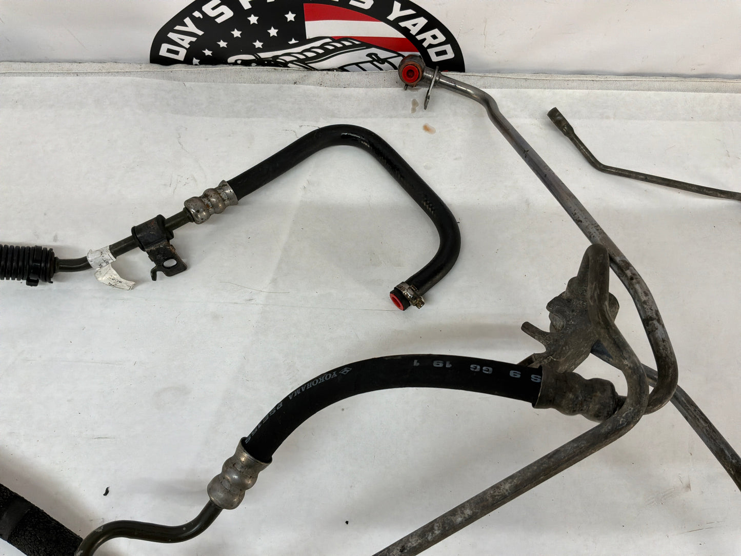 2009 Pontiac G8 GT Power Steering Rack and Pinion Gear Lines Hoses Tubes OEM