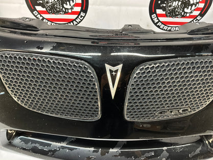 2006 Pontiac GTO Front Bumper Cover Fascia Black OEM