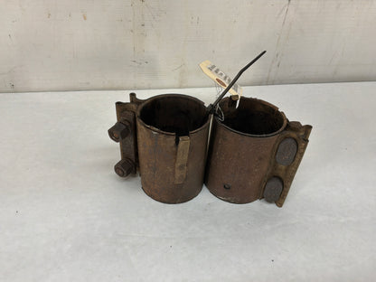 2014 Chevy Camaro ZL1 RH & LH Exhaust Muffler Intermediate Pipe Clamp OEM