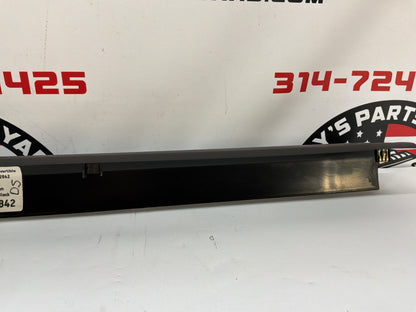2007 Chevy C6 Corvette Convertible LH Driver Interior Carpet Retainer Sill Scuff Trim Cover Kick Panel OEM