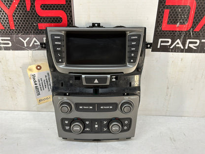 2012 Chevy Caprice PPV Radio Stereo HVAC Temperature Control Panel Unit OEM - Day's Parts Yard