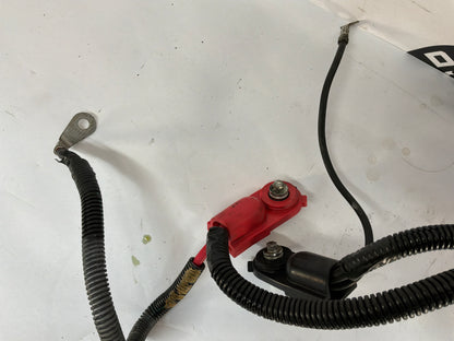 2002 Chevy Corvette Convertible Positive Negative Battery Charger Wire Wiring Harness OEM