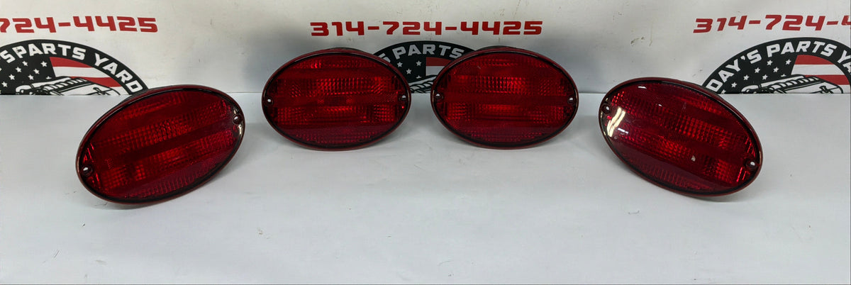 2002 Chevy C5 Corvette Convertible Rear RH & LH Taillight Set OEM