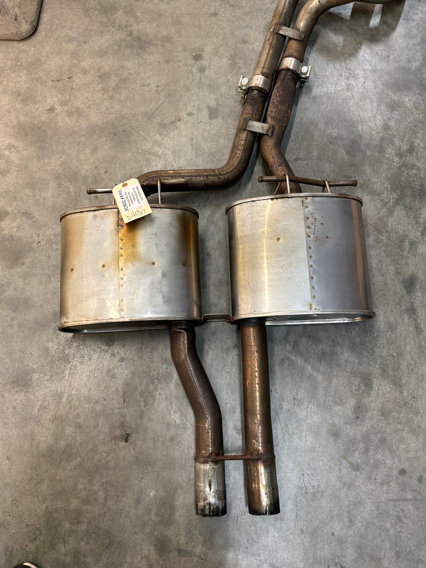 2004 Pontiac GTO Complete Cat Back Factory Exhaust OEM