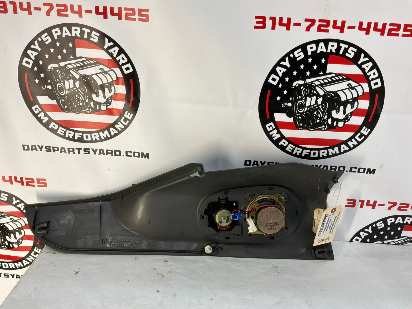 1999 Pontiac Firebird Trans Am Formula WS6 LH Driver Rear Hatch Cargo Trunk Side Panel Trim Ebony OEM
