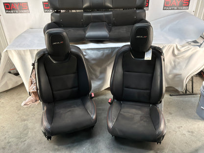 2014 Chevy Camaro ZL1 Seats Front and Rears Black Leather Suede OEM