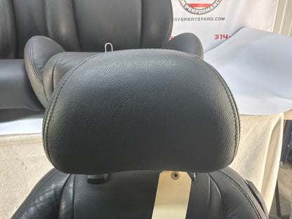 2006 Pontiac GTO Black Leather Front and Rear Seats Set OEM