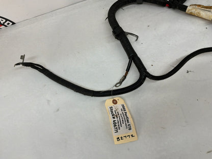 2005 Pontiac GTO Starter Alternator Positive Negative Battery Cable Wire Wiring Harness OEM