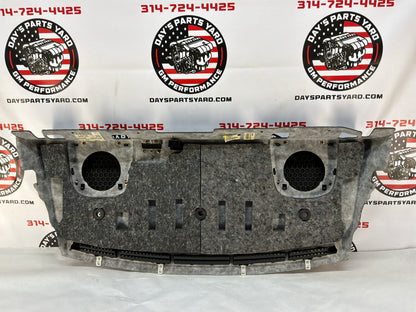 2014 Chevy SS Sedan Rear Interior Package Deck Tray Parcel Shelf Trim Cover OEM
