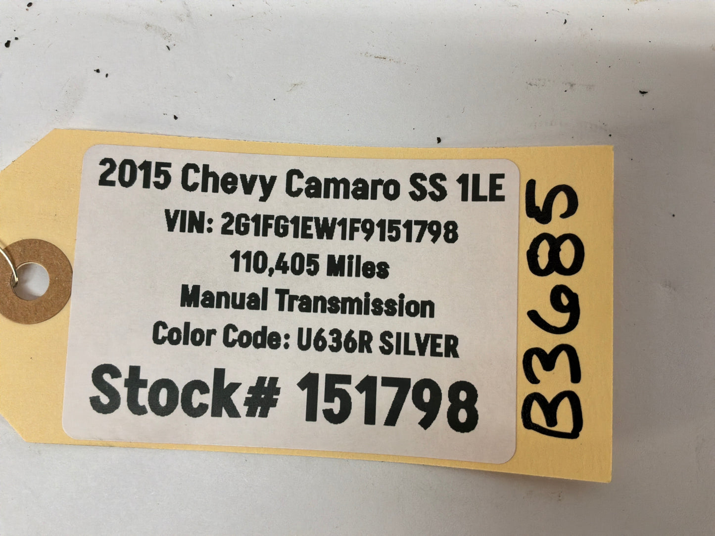 2015 Chevy Camaro SS 1LE Headlight Fog Light Lamp Switch OEM