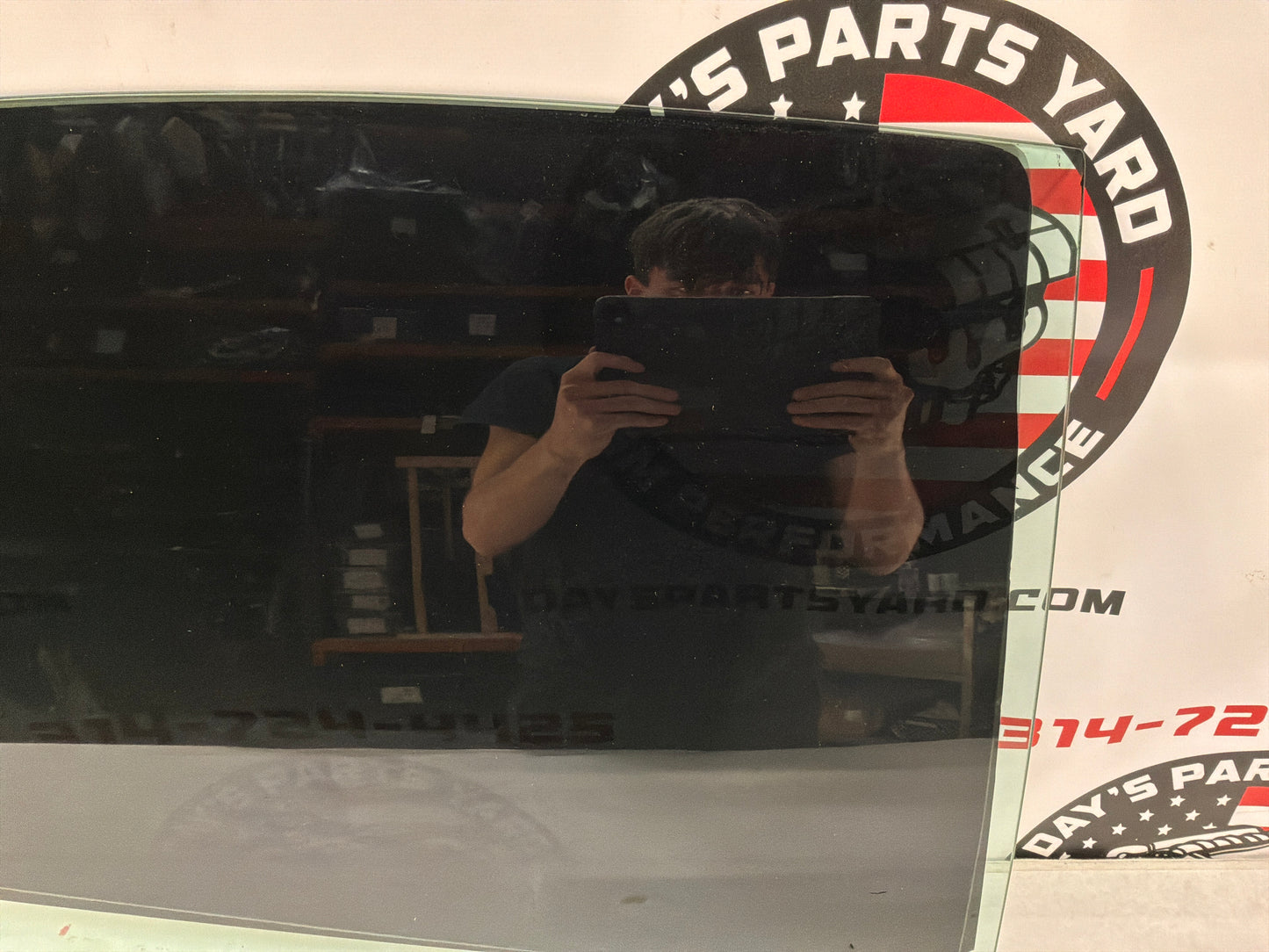 2017 Chevy SS Sedan RH Passenger Rear Door Window Glass OEM