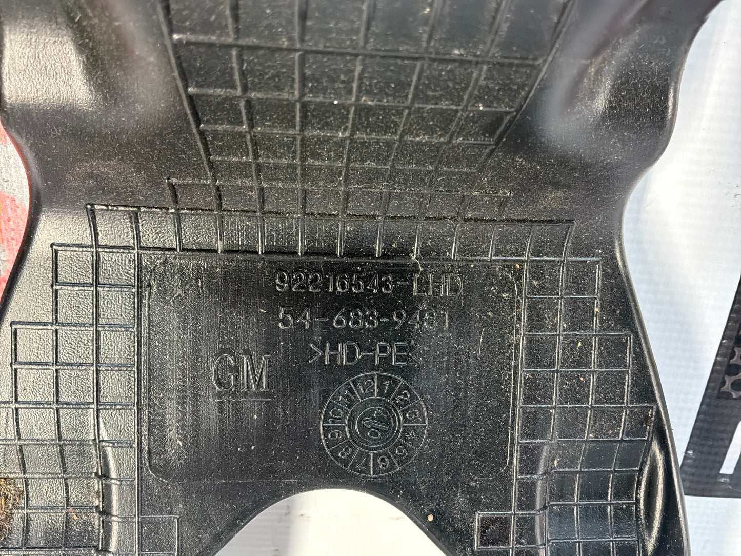 2008 Pontiac G8 GT HVAC Rear Floor Center Console Air Vent Duct OEM