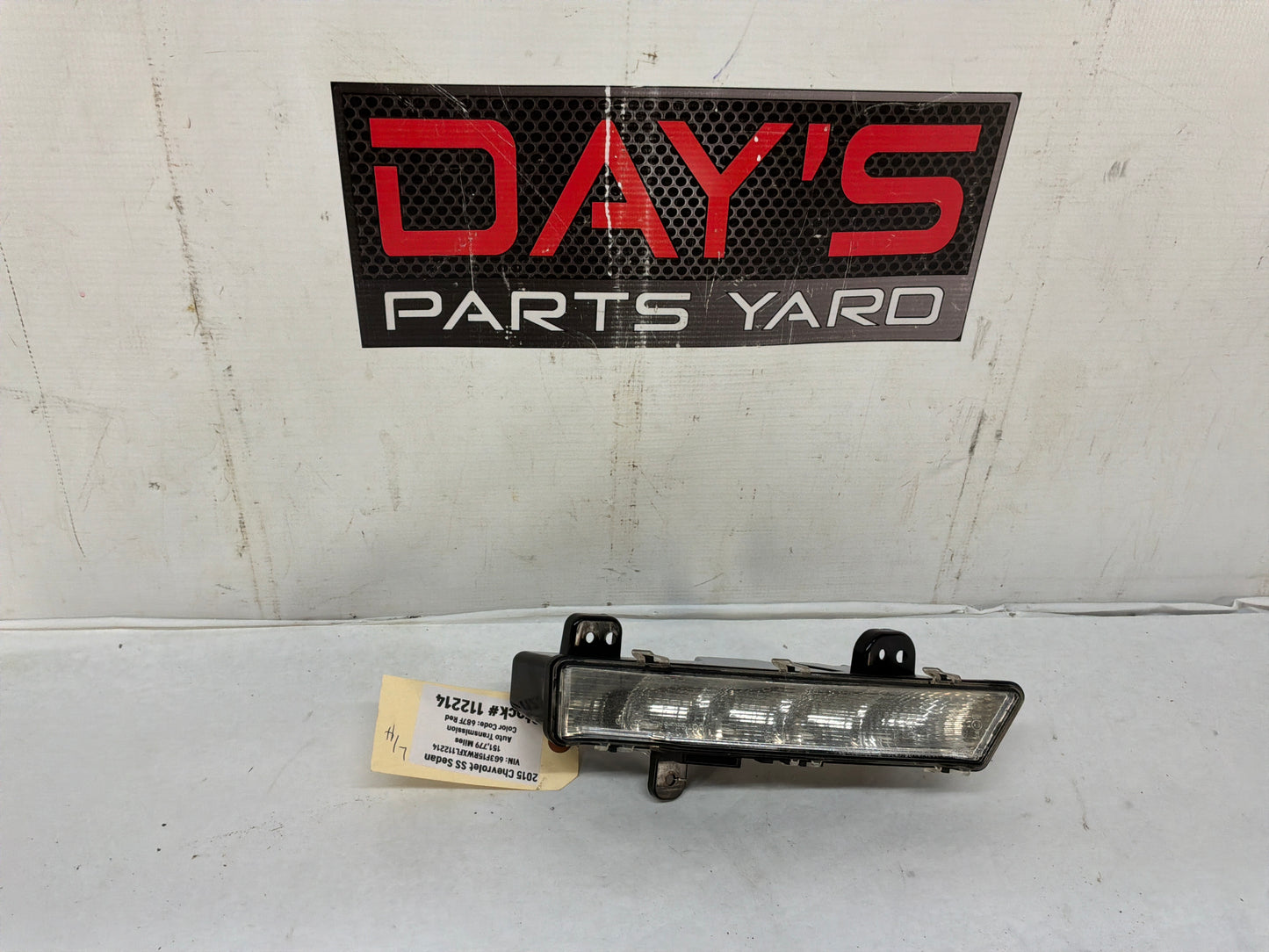 2015 Chevy SS Sedan LH Driver Daytime Running Light Lamp DRL OEM