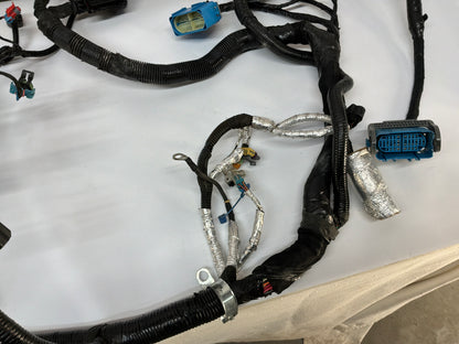 2007 C6 Corvette Convertible Engine Motor Automatic Transmission Wire Wiring Harness OEM