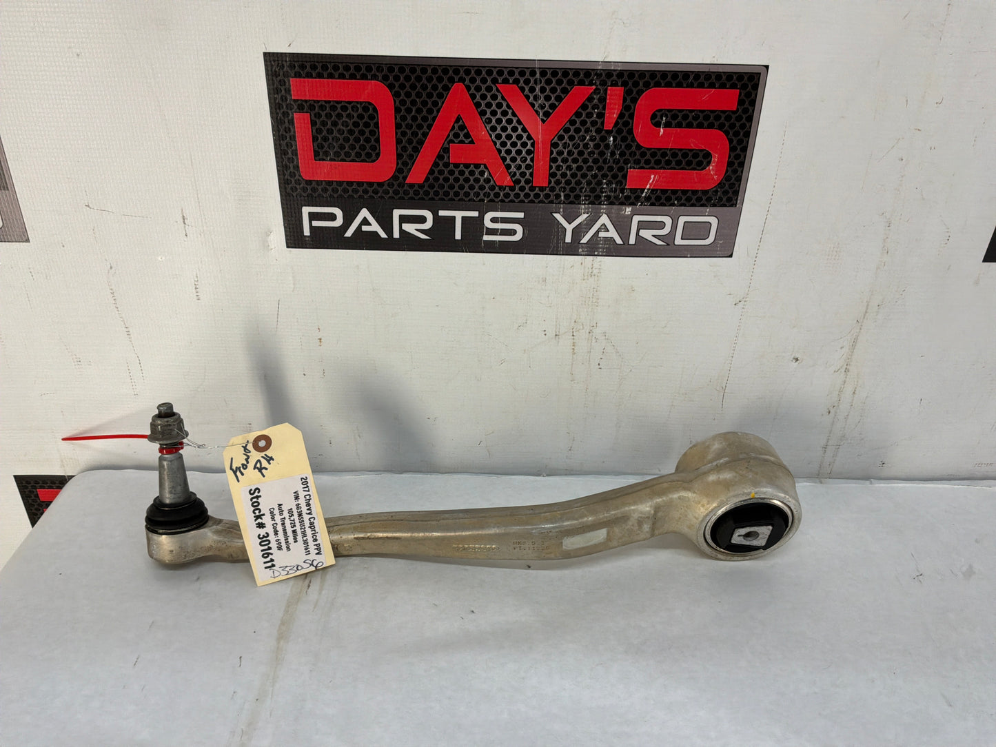 2016 Chevy SS Sedan RH Passenger Front Suspension Lower Control Arm Link OEM - Day's Parts Yard